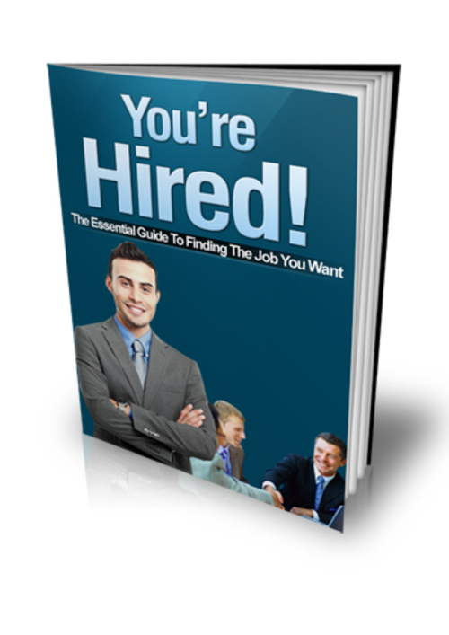 Product picture Youre Hired! With PLR